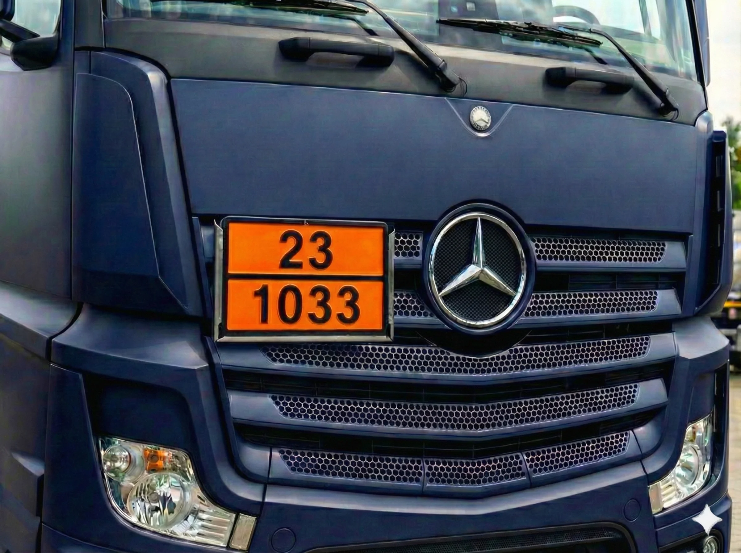 23-1033 DİMETİL ETER Tanker Levhası