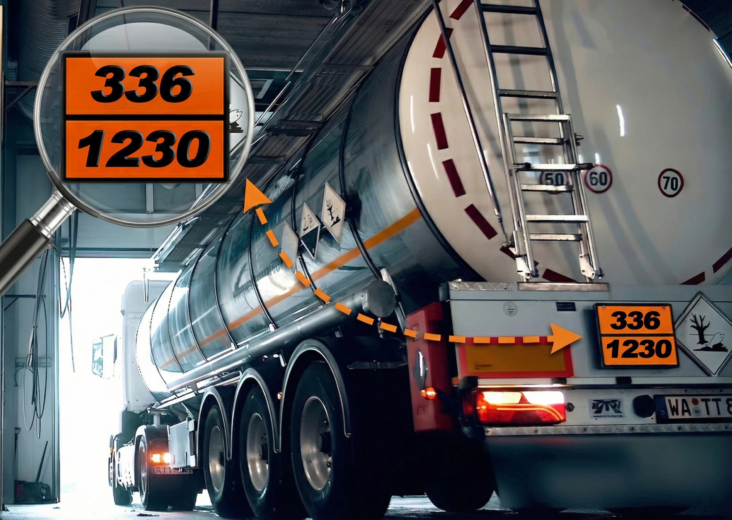336-1230 METANOL Tanker Levhası