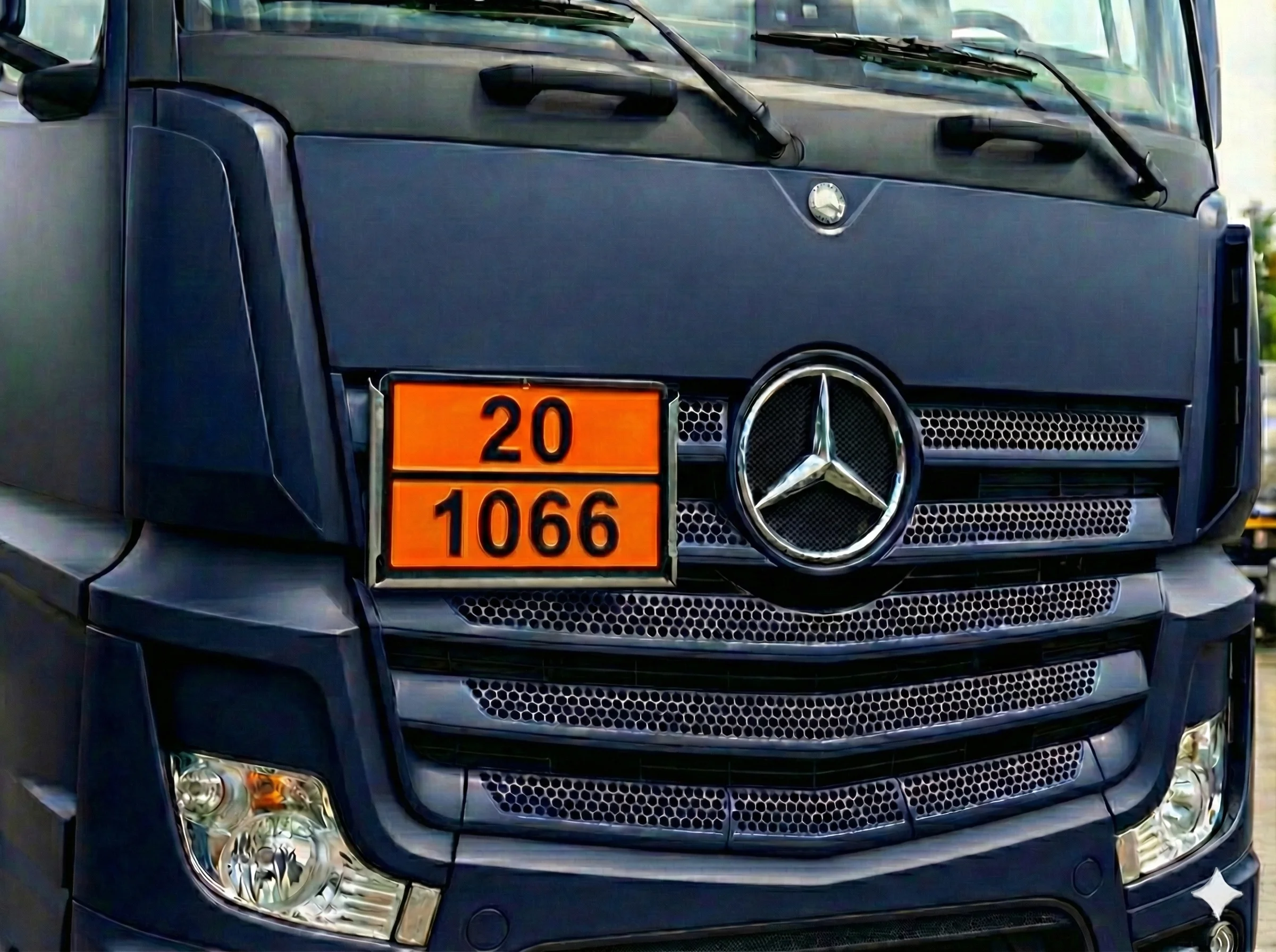 20-1066 AZOT Tanker Levhası