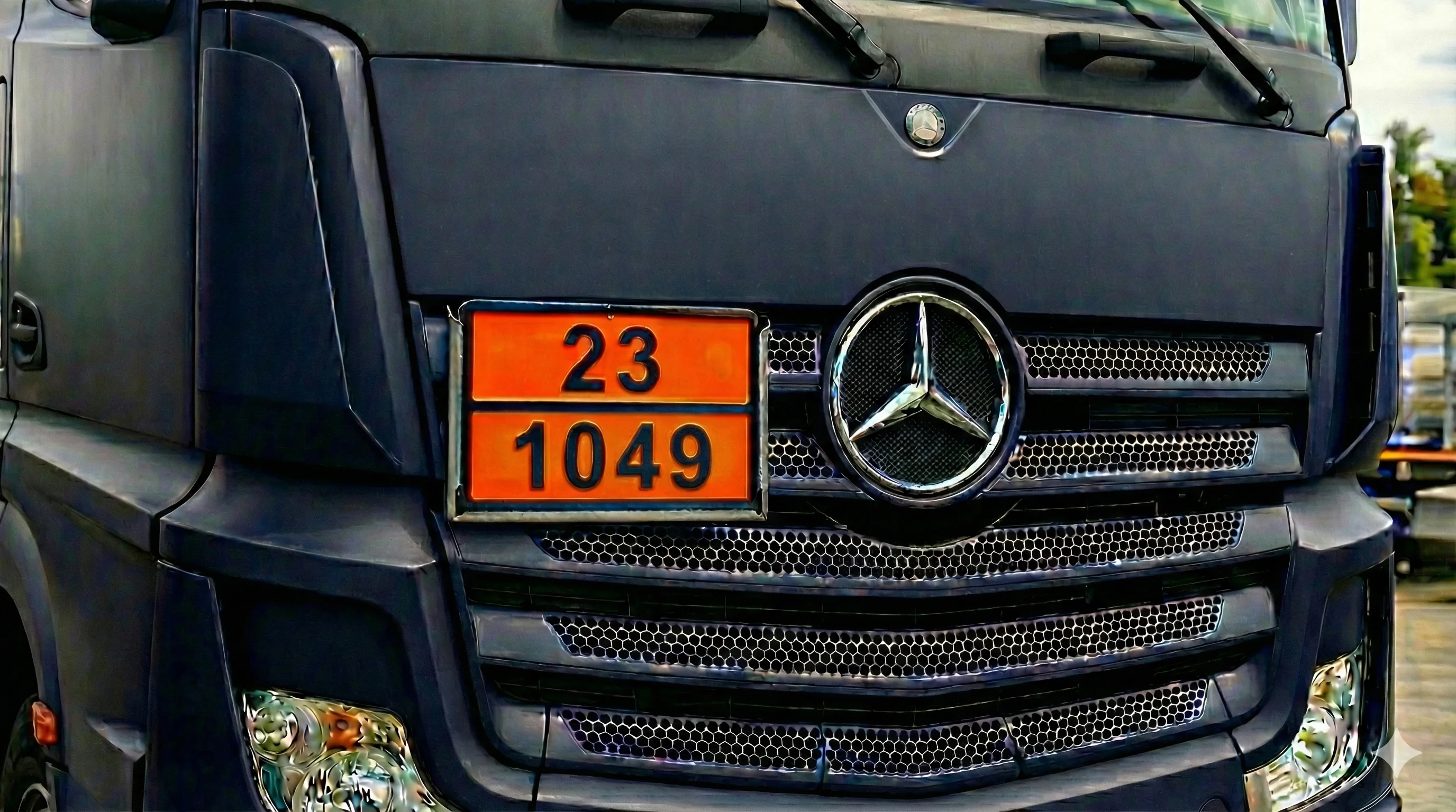 23-1049 HİDROJEN Tanker Levhası