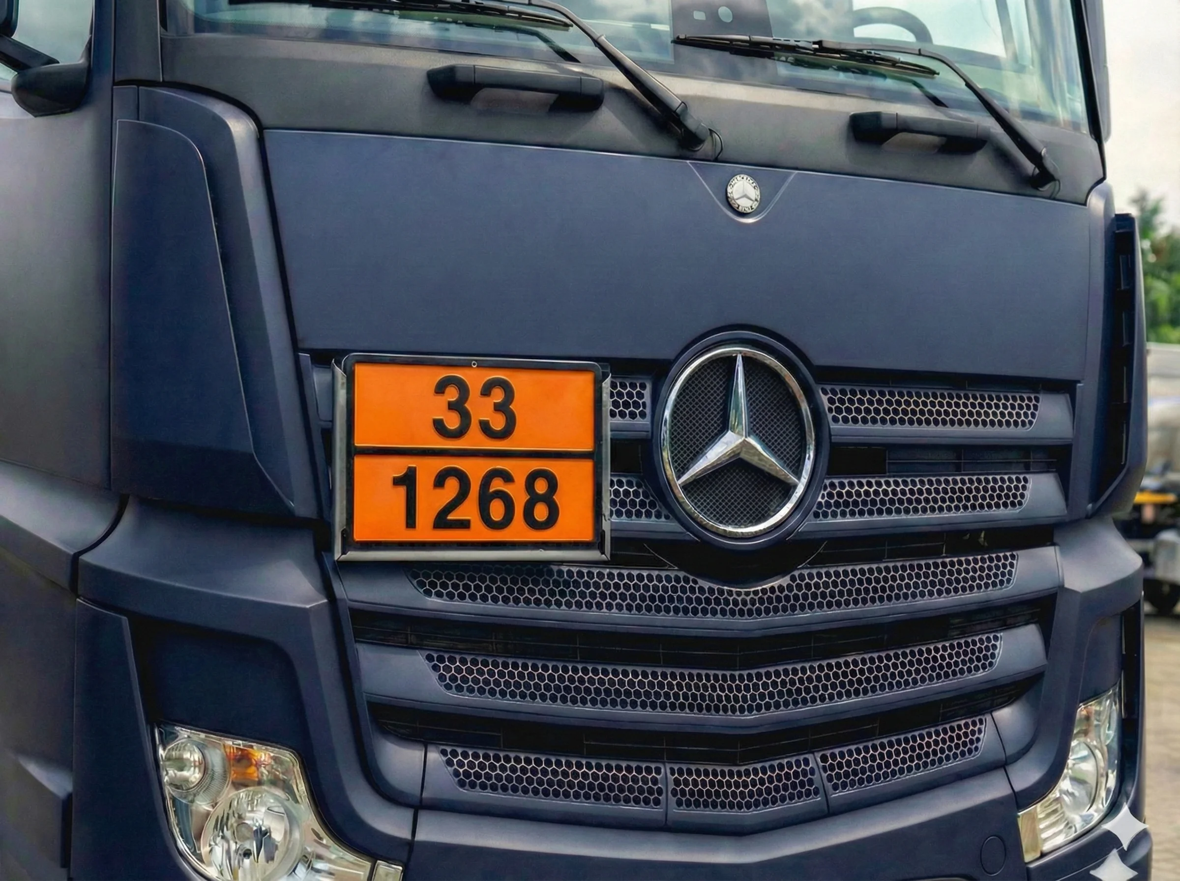 33-1268 PETROL DAMITIKLARI Tanker Levhası